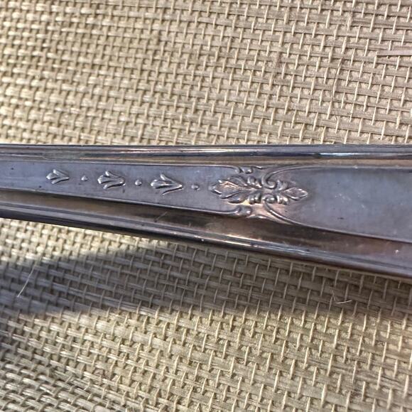 Vintage Federal Solid Nickel Silver Lot Set of 3 Olive pickle Forks cocktail - Picture 2 of 16